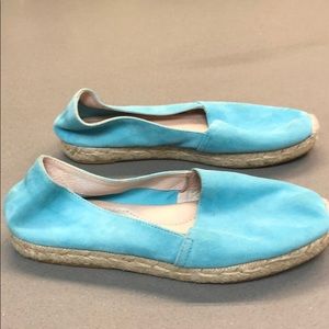 Patricia Green, Size 7.5 Sea Blue Espadrille